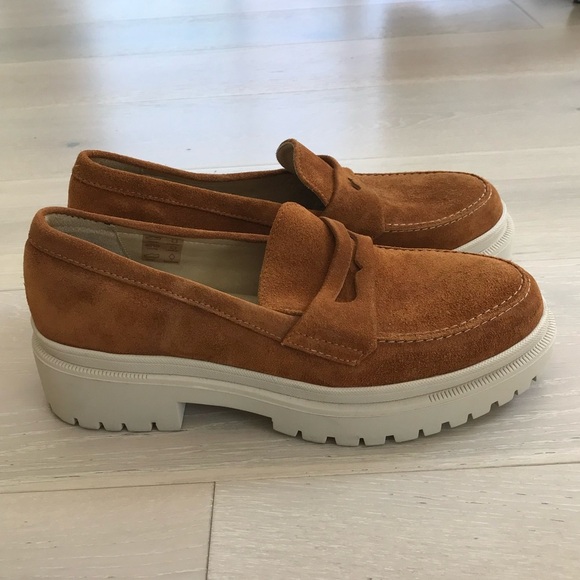 Portland Leather Patina Zoe Chunky Loafer sz 10 - Picture 6 of 11